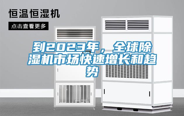 到2023年，全球除濕機(jī)市場(chǎng)快速增長(zhǎng)和趨勢(shì)