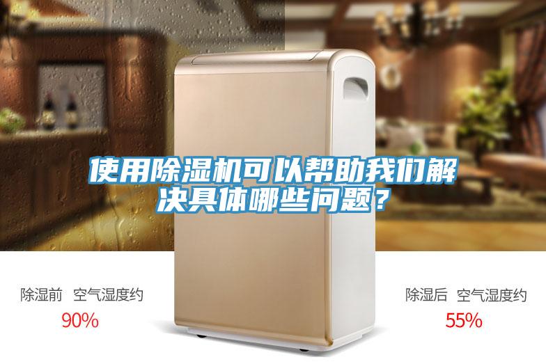 使用除濕機可以幫助我們解決具體哪些問題？