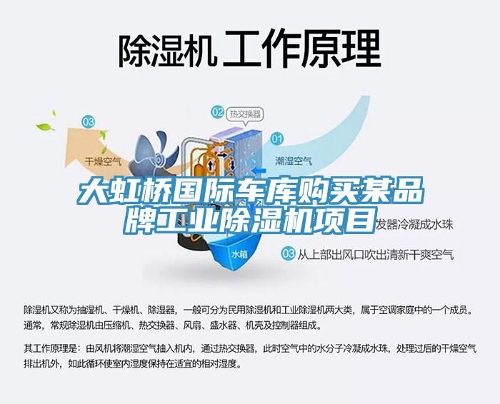 大虹橋國(guó)際車庫(kù)購(gòu)買(mǎi)某品牌工業(yè)除濕機(jī)項(xiàng)目
