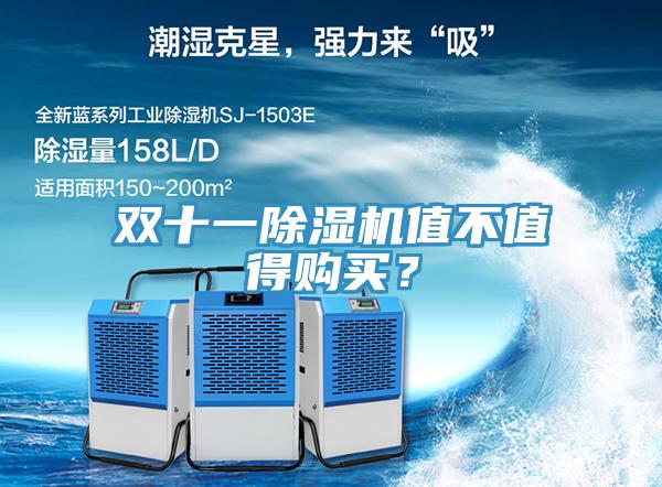 雙十一除濕機值不值得購買？