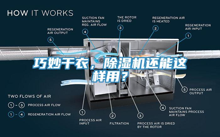 巧妙干衣，除濕機(jī)還能這樣用？