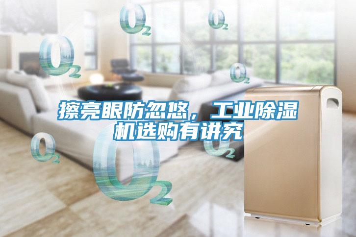 擦亮眼防忽悠，工業除濕機選購有講究
