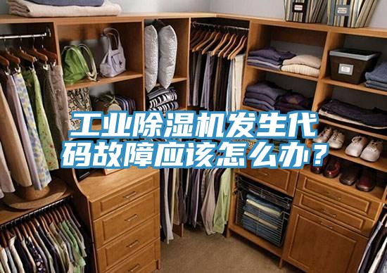 工業除濕機發生代碼故障應該怎么辦？