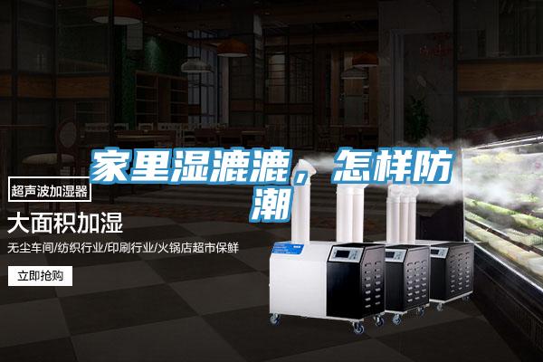家里濕漉漉，怎樣防潮