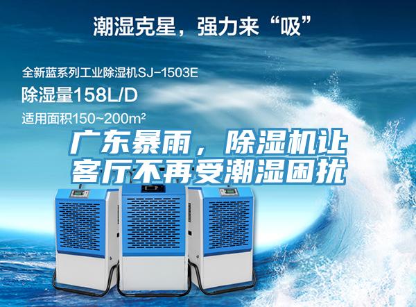 廣東暴雨，除濕機(jī)讓客廳不再受潮濕困擾