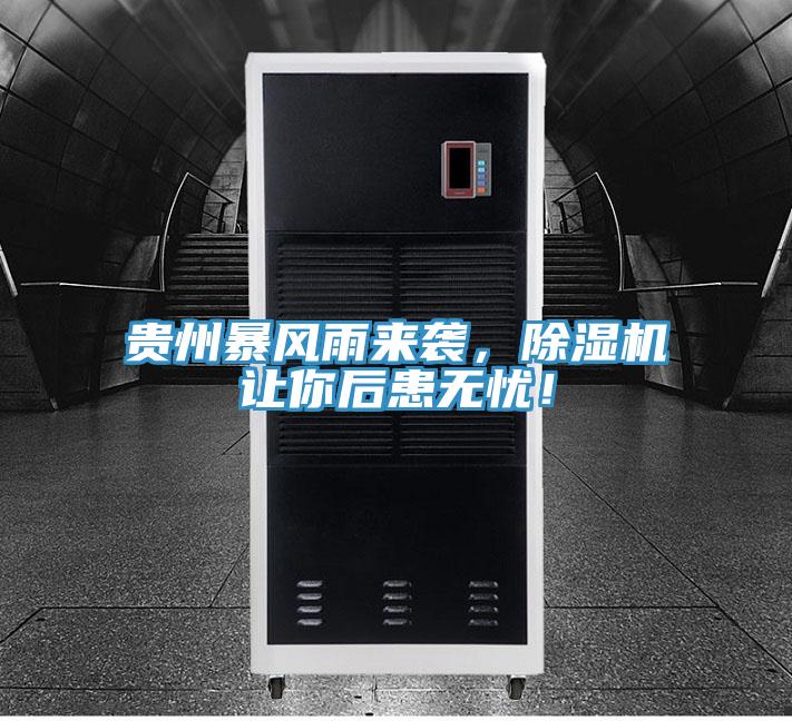 貴州暴風雨來襲，除濕機讓你后患無憂！