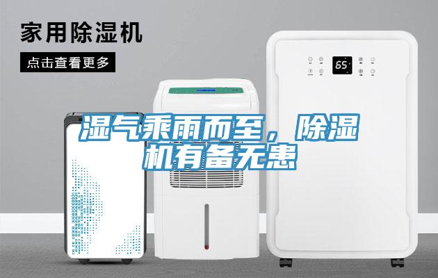 濕氣乘雨而至，除濕機有備無患