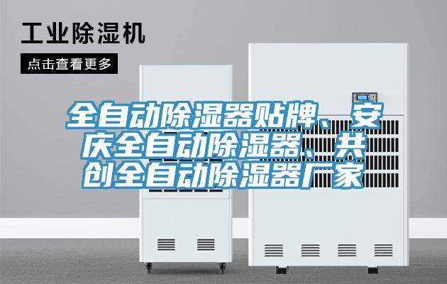 全自動(dòng)除濕器貼牌、安慶全自動(dòng)除濕器、共創(chuàng)全自動(dòng)除濕器廠家