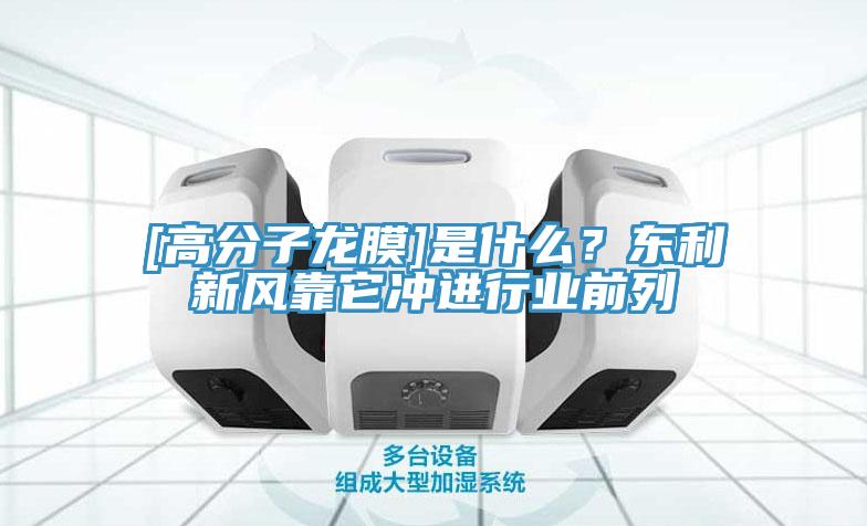 [高分子龍膜]是什么？東利新風靠它沖進行業(yè)前列