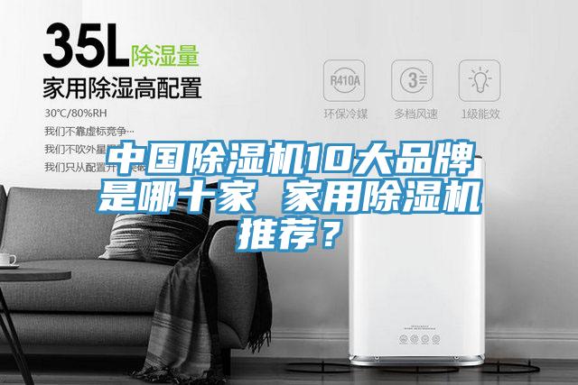 中國除濕機10大品牌是哪十家 家用除濕機推薦？