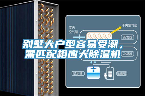 別墅大戶型容易受潮，需匹配相應大除濕機