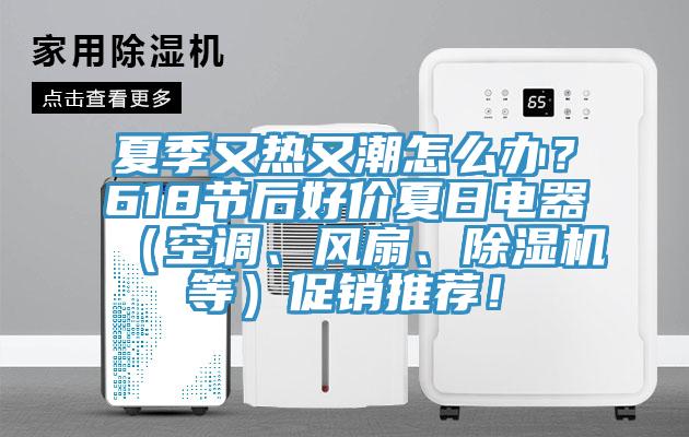 夏季又熱又潮怎么辦？618節(jié)后好價夏日電器（空調(diào)、風(fēng)扇、除濕機(jī)等）促銷推薦！