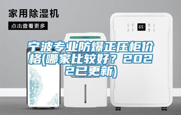 寧波專業防爆正壓柜價格(哪家比較好？2022已更新)