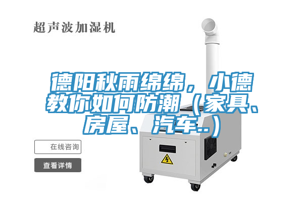 德陽秋雨綿綿，小德教你如何防潮（家具、房屋、汽車..）