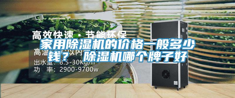 家用除濕機的價格一般多少錢？ 除濕機哪個牌子好