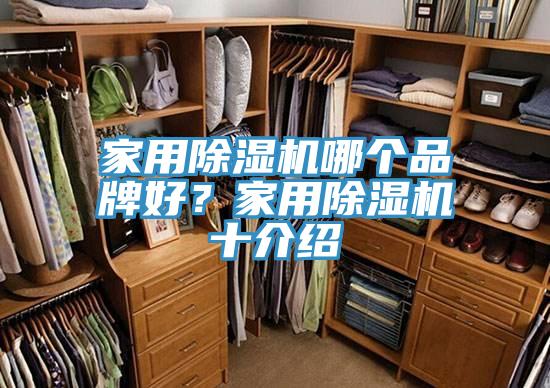 家用除濕機哪個品牌好？家用除濕機十介紹