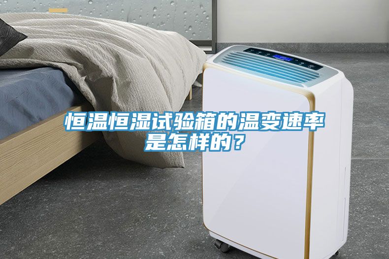 恒溫恒濕試驗箱的溫變速率是怎樣的？